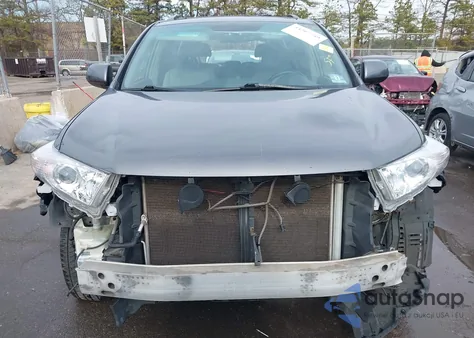 2012 Toyota Highlander Se V6 из США, поврежденный, VIN 5TDBK3EH6CS122768